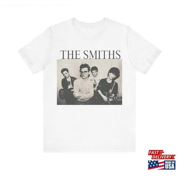 Other - The Smiths Promo Tee Style Graphic Tshirt 2000S Retro Band Classic